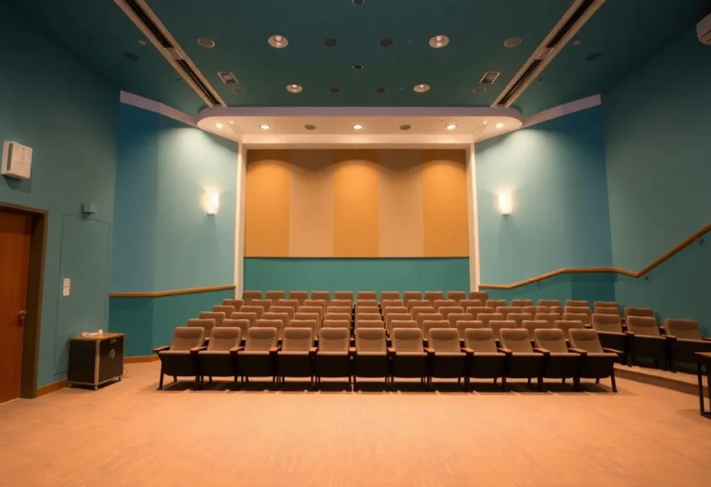 A sensory-friendly theatre setup for students with Autism Spectrum Disorder