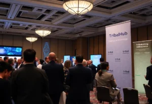 Attendees engaging at the TribalHub Cybersecurity Summit