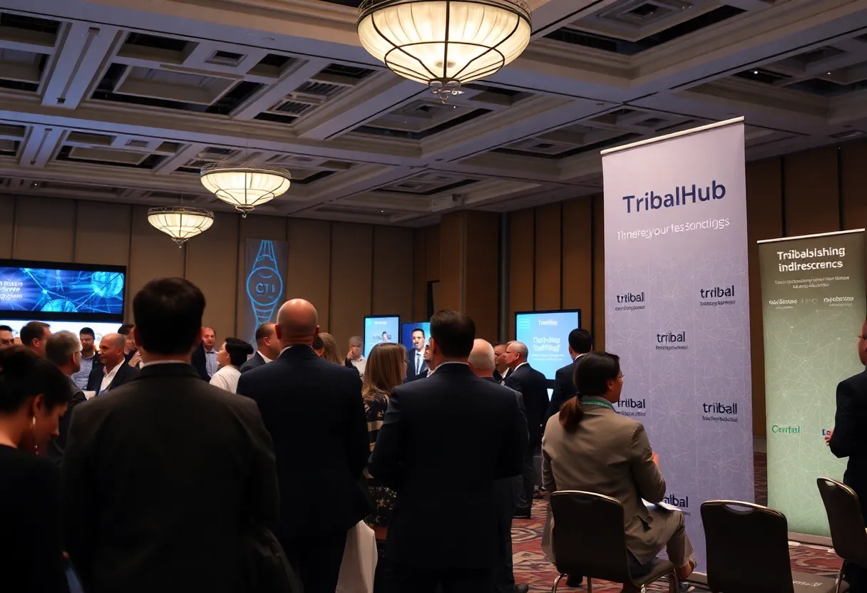 Attendees engaging at the TribalHub Cybersecurity Summit