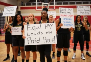 WNBA players advocating for equitable treatment and rights
