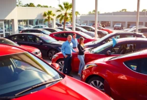 Exterior view of Autoland Jacksonville used car dealership