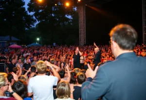 The Black Crowes performing live at St. Augustine Amphitheatre