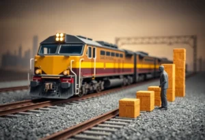 Illustration of corporate restructuring at CSX Corp.