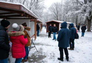 Community warming shelters in Florida during a cold snap