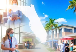 Community and healthcare response to flu season in Florida