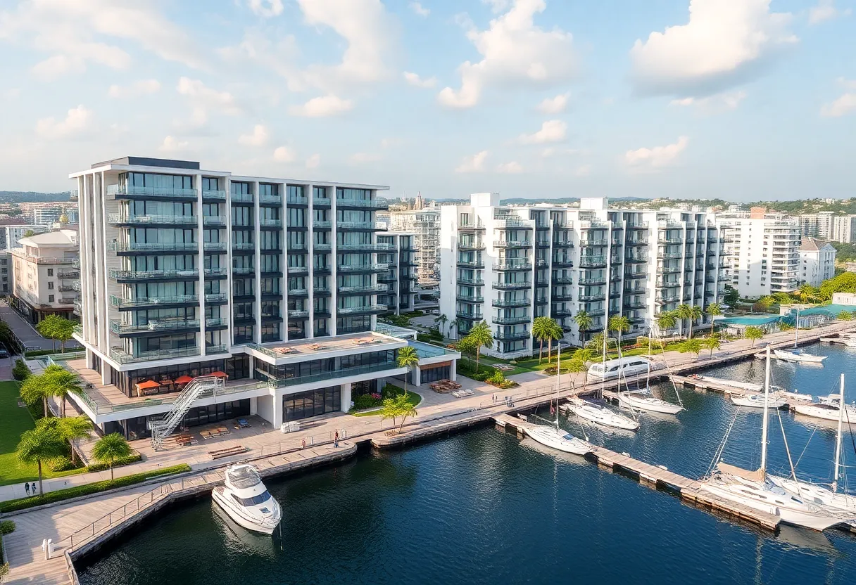 Rendering of the Four Seasons Residences in Jacksonville