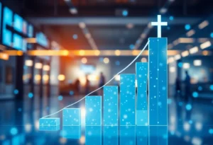 Abstract concept of leadership transition in healthcare administration