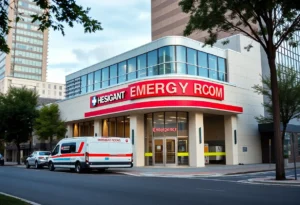 Exterior view of the new HCA Florida Healthcare emergency room facility in Arlington