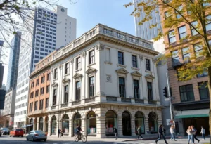 Exterior view of the Hutchinson-Suddath Building in Jacksonville