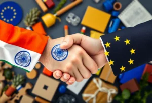 Representation of India and EU trade collaboration
