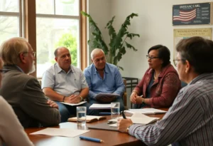 A community meeting about homeowners' insurance in Jacksonville