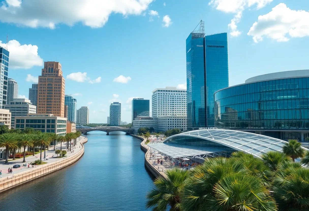 Cityscape of Jacksonville showcasing recent developments.