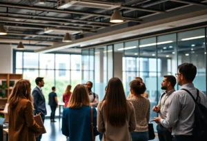 Community leaders in Jacksonville discussing tenant rights and housing policies