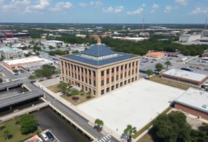 Closed Museum of Science & History Building in Jacksonville