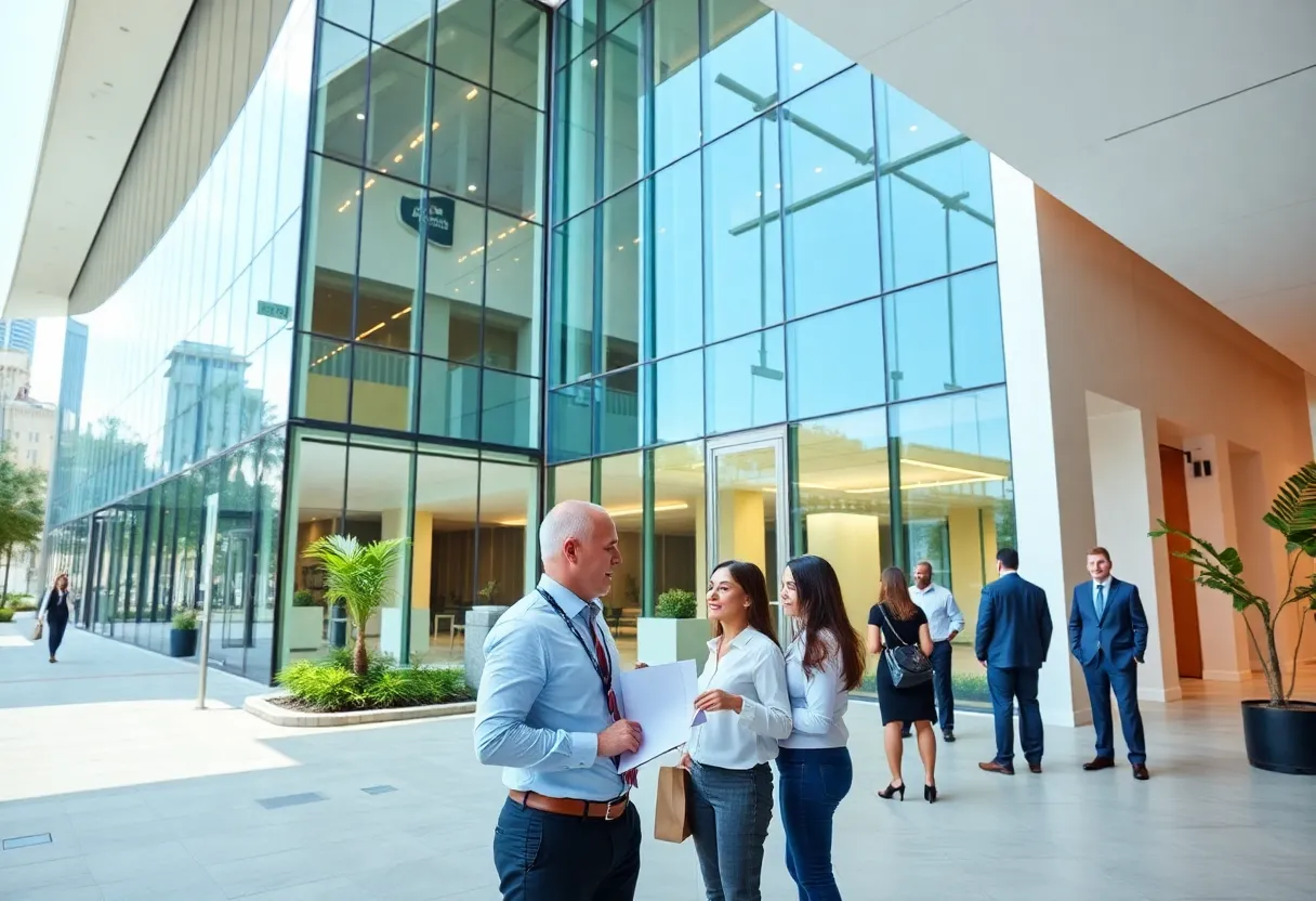 Newly opened office of a national real estate appraisal firm in Jacksonville, Florida.