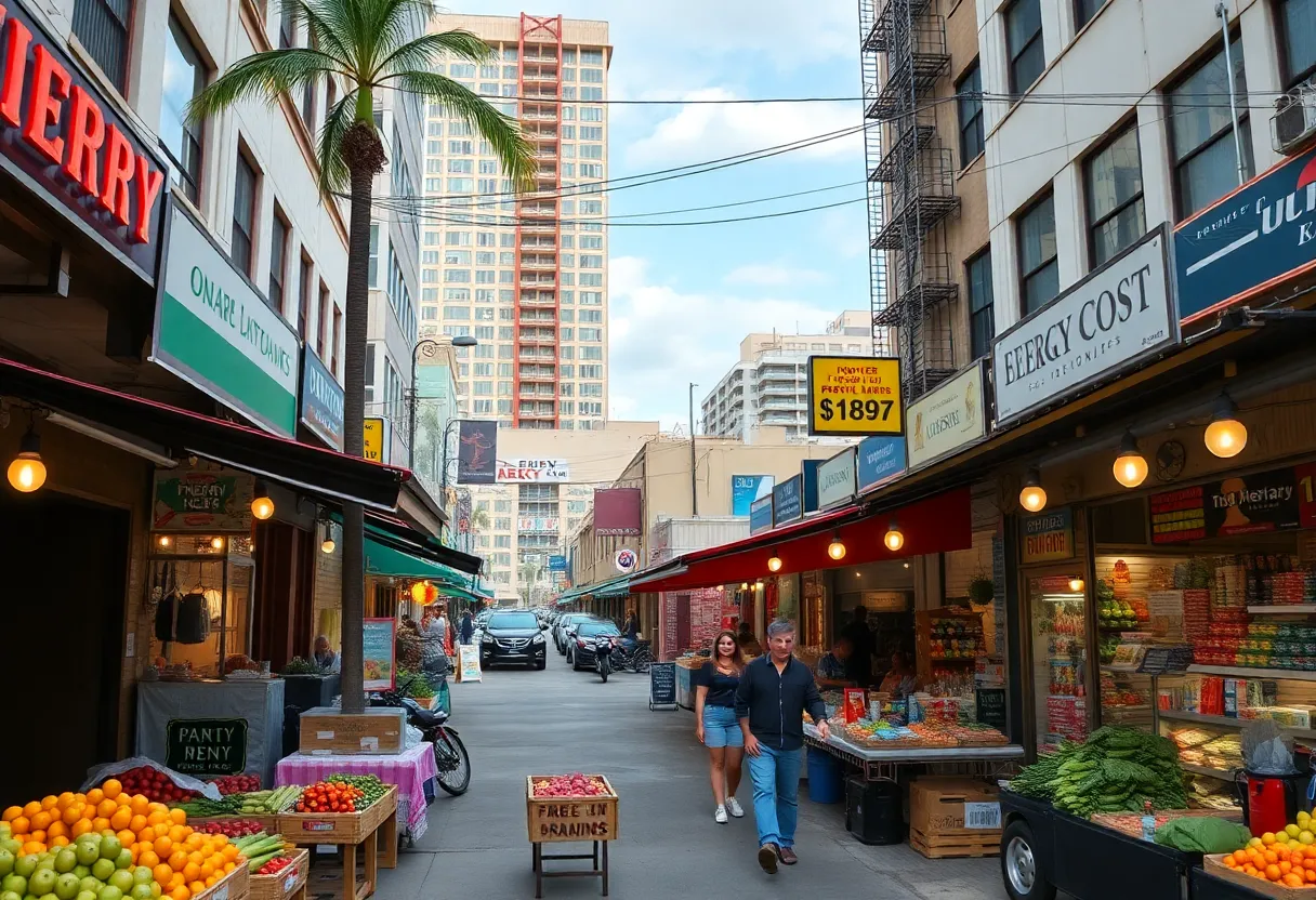 View of local businesses in Jacksonville contributing to the wholesale market