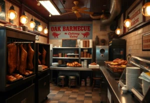 Exterior view of Jenkins Quality Barbecue restaurant in Jacksonville