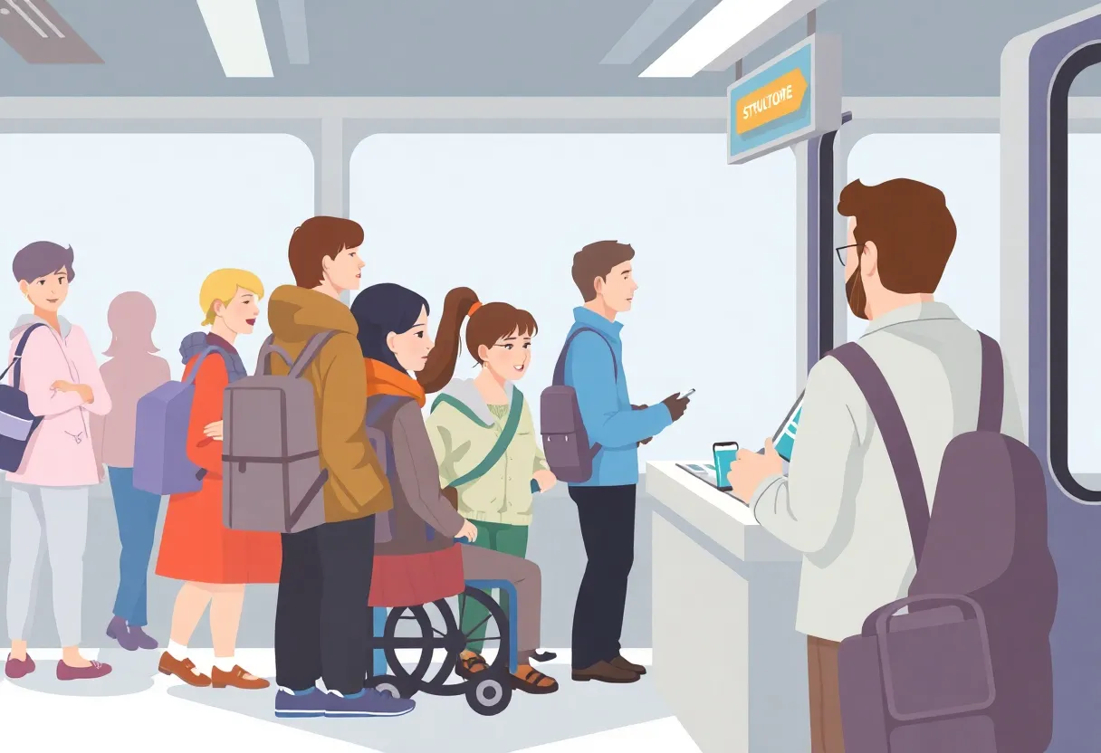Illustration representing the Connexion Plus fare increase announcement.