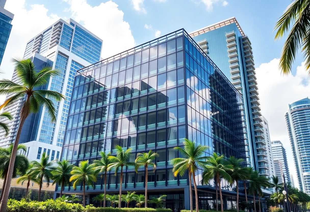 New law office building in Edgewater, Miami