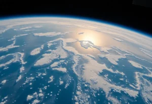 Earth viewed from the International Space Station