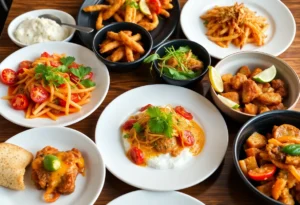 Colorful dishes from new Florida restaurants