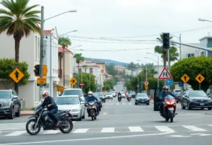 Intersection in Ponte Vedra Beach, Florida