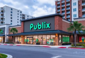 New Publix store exterior in St. Augustine, Florida