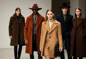 Americana-inspired fashion collection displayed at Milan Fashion Week