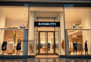 Luxury department store Saks Fifth Avenue storefront with fashion displays