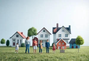 Illustration of housing market changes due to proposed policies