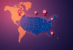 Map showing the U.S. withdrawal from 66 international organizations