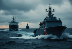 US Coast Guard conducts operation to seize Venezuelan oil tankers.