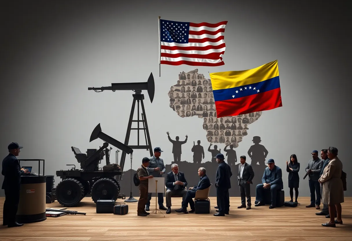 Conceptual representation of U.S. foreign policy effects in Venezuela