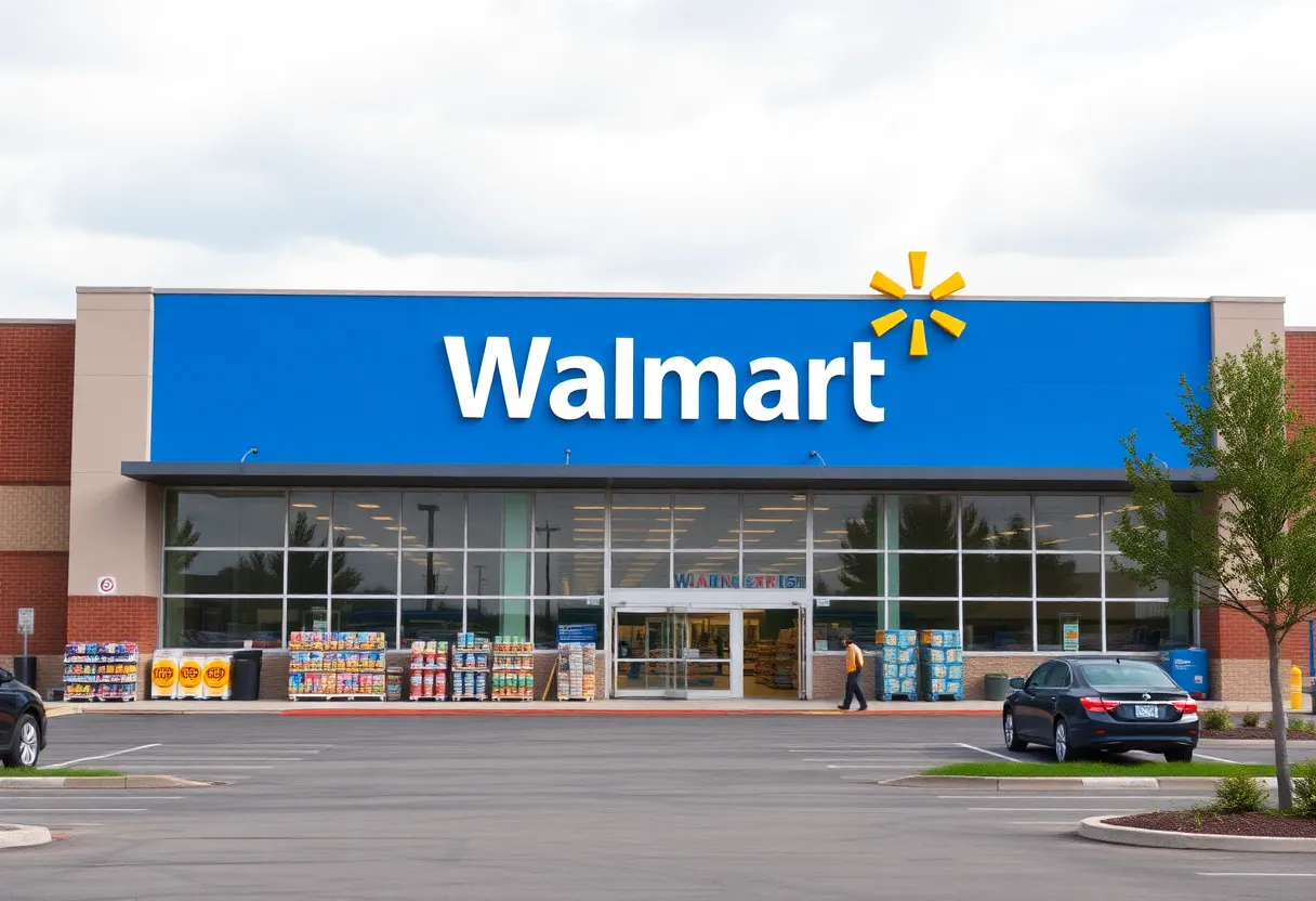 Rendering of Walmart Supercenter in St. Augustine, Florida
