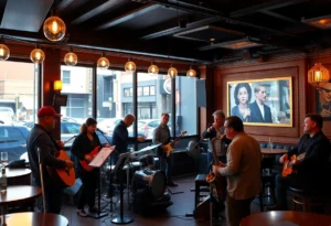 Live jazz performance at Breezy Jazz House in downtown Jacksonville