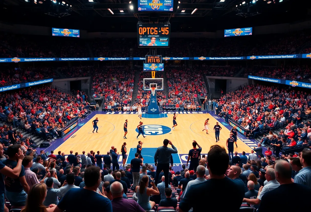 Charlotte Hornets players celebrating their victory during a game