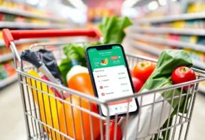 Comparison of grocery delivery app prices and in-store prices