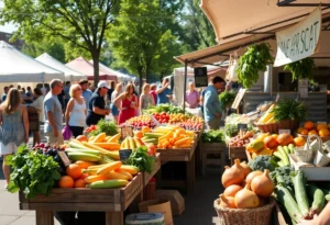Fresh produce and artisan goods at the Jacksonville Beach Farmers Market