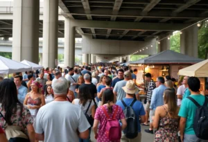 Celebration of Black History Month in Jacksonville with local artists and performers.