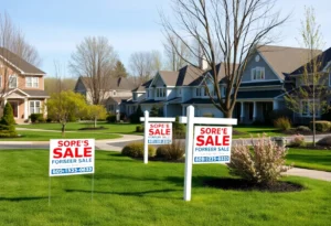 View of homes in Jacksonville indicating stability in mortgage rates