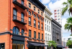 Artistic Rendering of Laura Street Trio Renovation