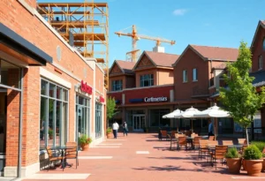 Construction of Meadows Village Plaza in Baymeadows, Jacksonville