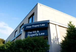 Exterior of Pillar Property Law office