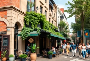 Exterior view of The Huguenot restaurant in Jacksonville, FL