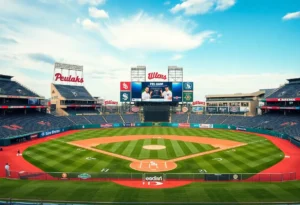 Stadium view during Spring Training for Minnesota Twins.