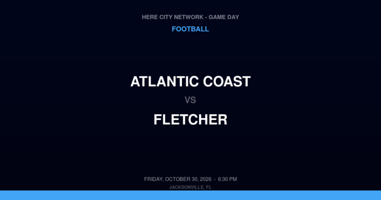 Atlantic Coast at Fletcher