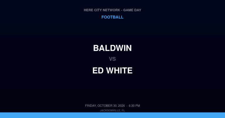 Baldwin at ED White