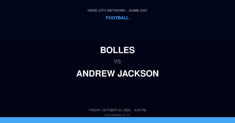 Bolles 38, Andrew Jackson 0