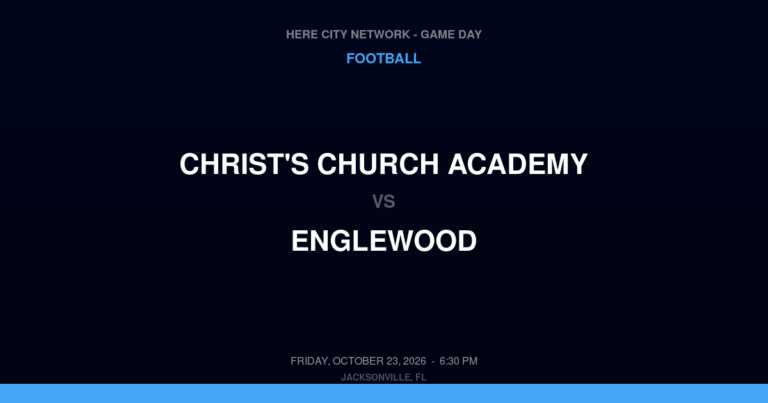 Christ's Church Academy 49, Englewood 0