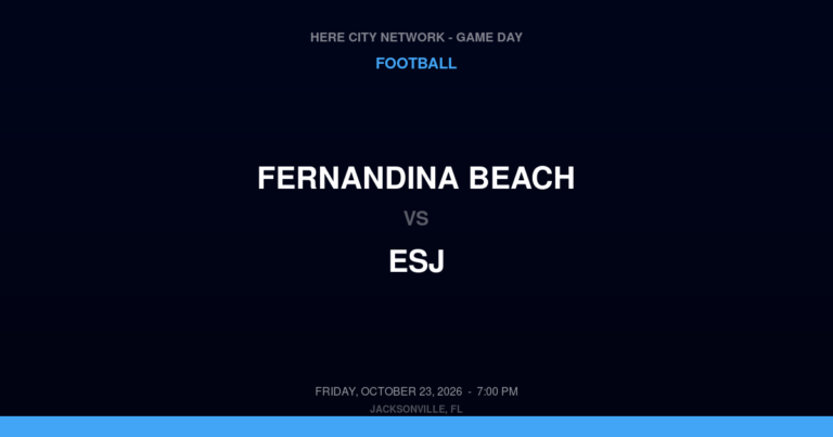 Fernandina Beach 15, ESJ 20